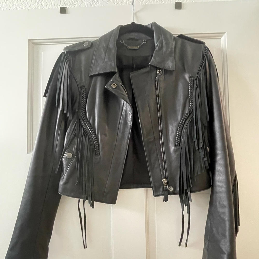 Capulet leather moto jacket